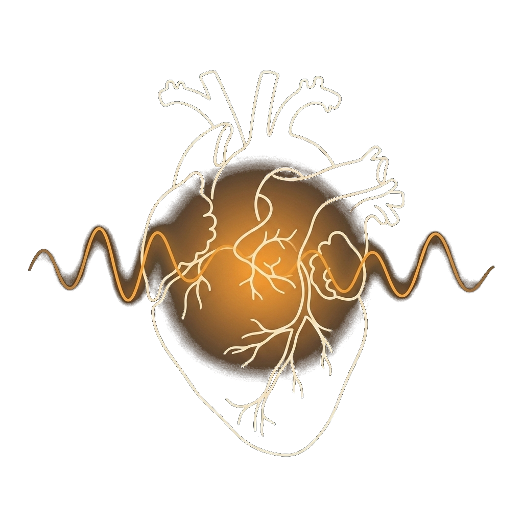Ανθρώπινη καρδιά με κύμα HRV coherence